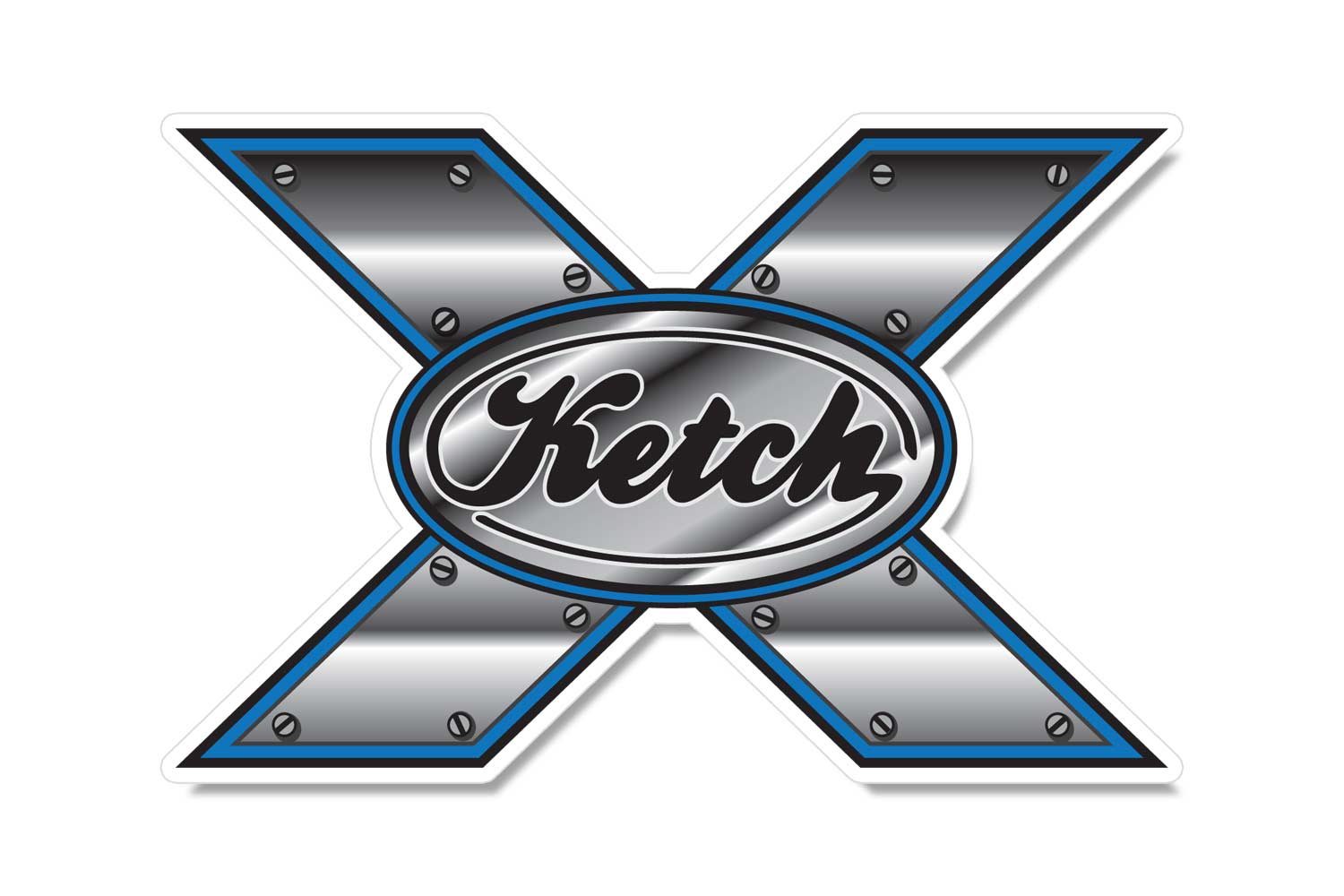 Ketch X logo sticker