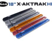 Ketch X-Aktrak Heavy Duty 18 inch t-track in 6 anodized aluminum colors
