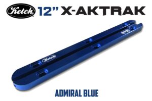 Ketch X-Aktrak Heavy Duty 18 inch t-track in Admiral Blue anodized aluminum