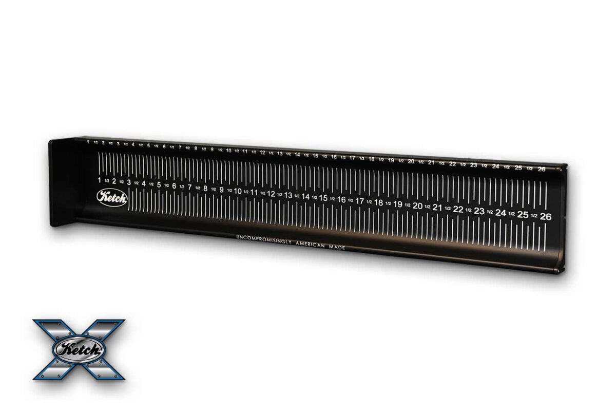 26″ Ketch X Board Ketch Products, Accurate Fish Measuring Boards