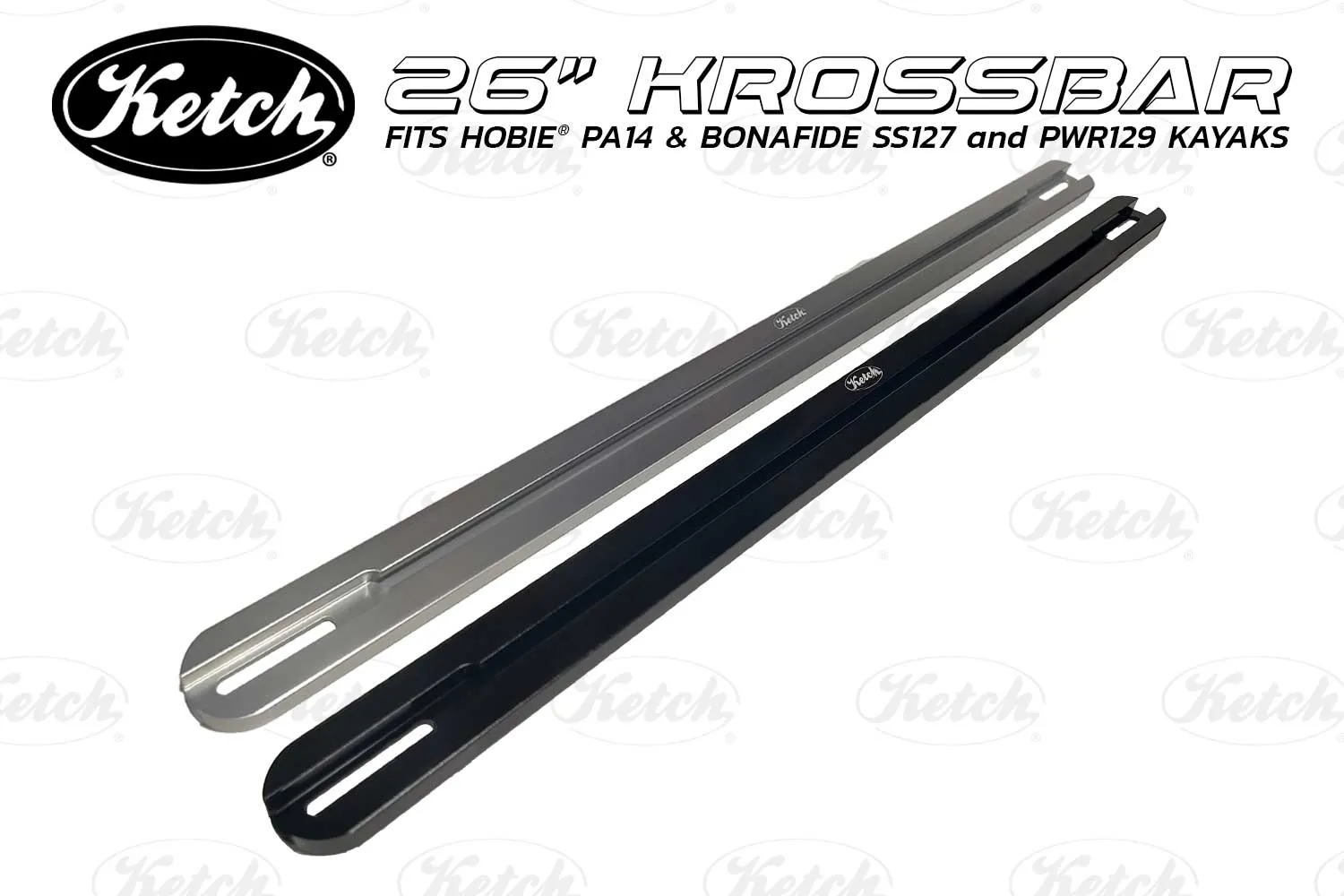 Ketch 26" Krossbar for Hobie PA14, Bonafide SS127, PWR129 Kayaks.