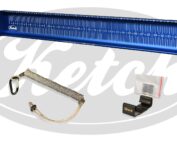 Ketch X 32 inch fish measuring board bundle with board tether and Ketch ID tournament identification holder.