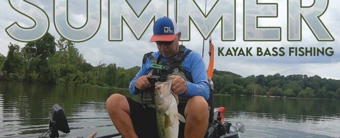Summer Kayak Bass Fishing, a video by Dwain Batey fishing a small lake in Northwest Arkansas.