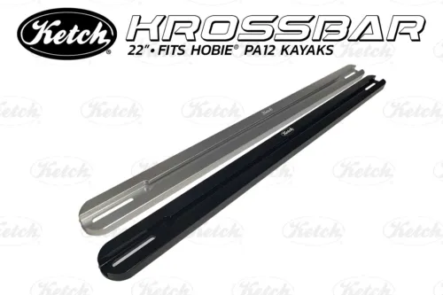 Ketch Krossbar in the 22 inch model for Hobie PA12 kayaks and other short applications.