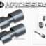 Ketch Krossbar Hobie PA14 Adapter kit for mounting the Krossbar to the Jake Plates of a Hobie Pro Angler 12 or 14 kayak.