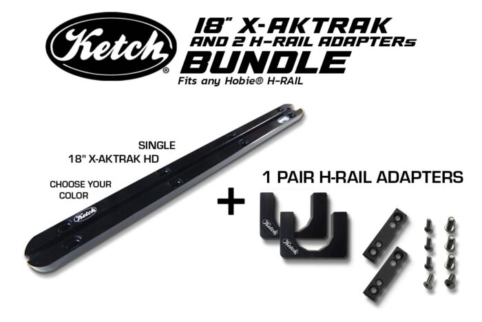 18" X-Aktrak HD and H-Rail Adapters Bundle