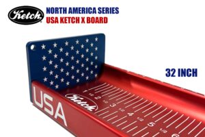 inside bump end view of the 32" Limited Edition North America Ketch X Board USA.