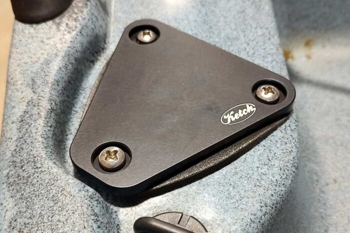 Rod Holder Delete Plate - Standard - For Hobie kayaks - Image 3