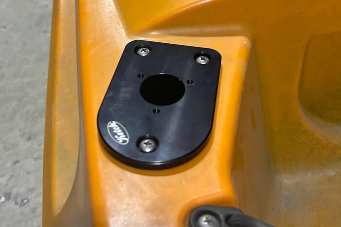 Rod Holder Delete Plate - Atwood 2 or 3 pin base compatible - For Old Town Kayaks - Image 3