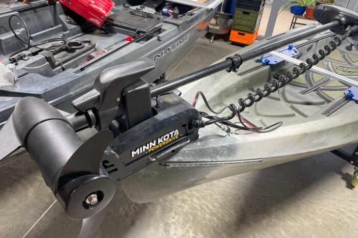Ketch Bow Motor Mount for NuCanoe Unlimited and U10 Kayaks - Image 2