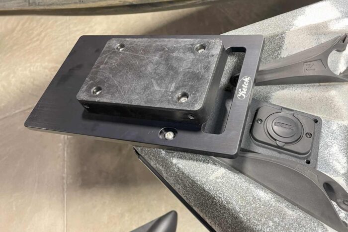 Ketch Bow Motor Mount for NuCanoe Unlimited and U10 Kayaks - Image 6