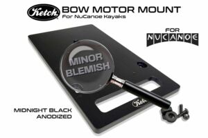 Blemished Ketch Bow Motor Mount for NuCanoe Unlimited and U10 Kayaks