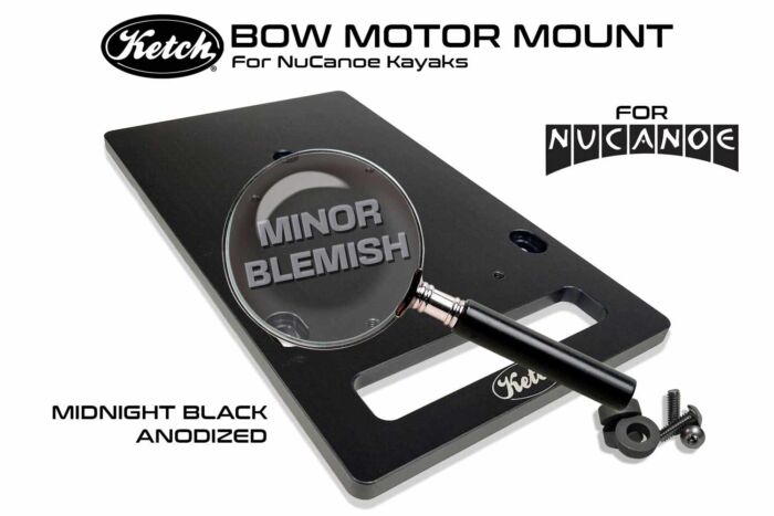 Blemished Ketch Bow Motor Mount for NuCanoe Unlimited and U10 Kayaks