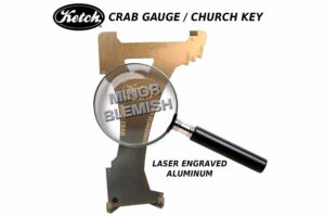 Blemished Ketch Church Key - Crab Gauge