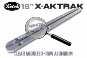 Blemished Clear Anodized 18" X-Aktrak HD