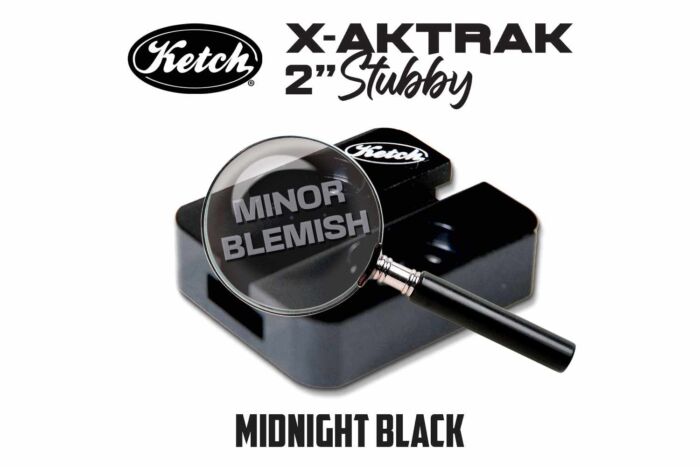 Blemished Midnight Black X-Aktrak HD 2" Stubby
