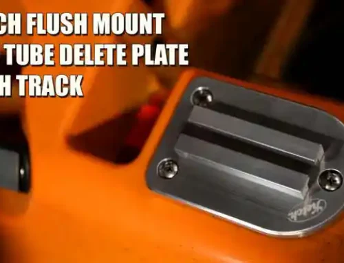 Old Town Rod Tube Delete Plate with Integrated Track