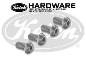 6" X-Aktrak Mounting Hardware Kit (For XTR Side Plate)