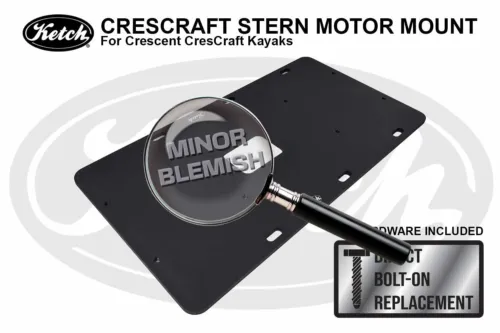 Blemished Ketch Crescent CresCraft Motor mount.