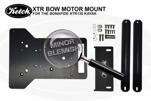 Blemished Ketch XTR 130 Bow Trolling Motor Mount.