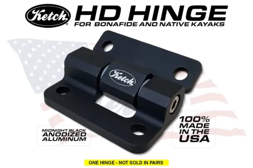 Ketch HD Hinge - replacement for Bonafide and Native Watercraft kayaks.
