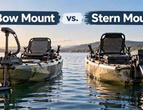 Bow Mount vs. Stern Mount Kayak Motors: How to Choose